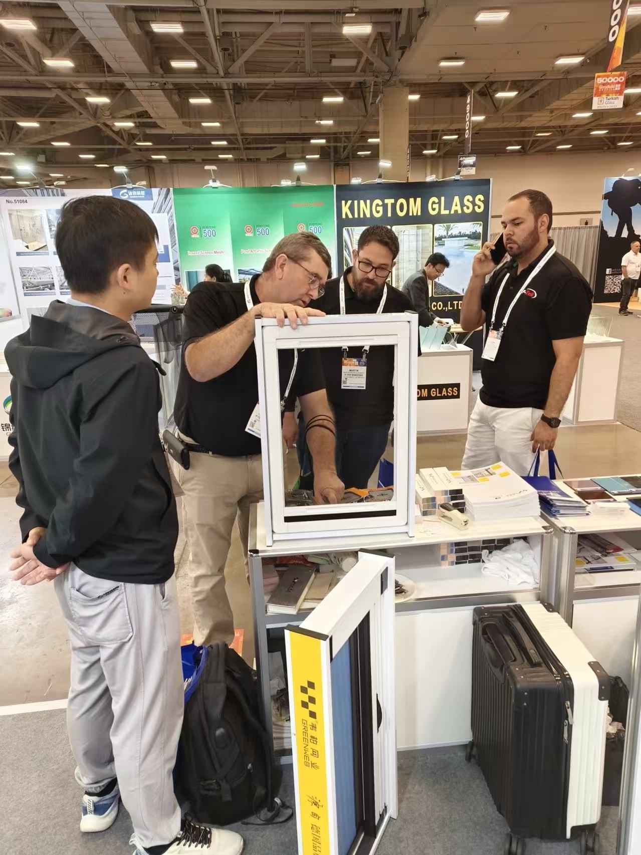GREENWEB at GlassBuild America 2024 in Dallas exhibition photo 4